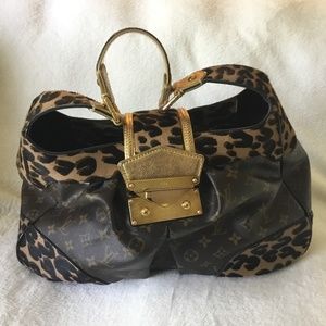 Louis Vuitton pony hair leopard print